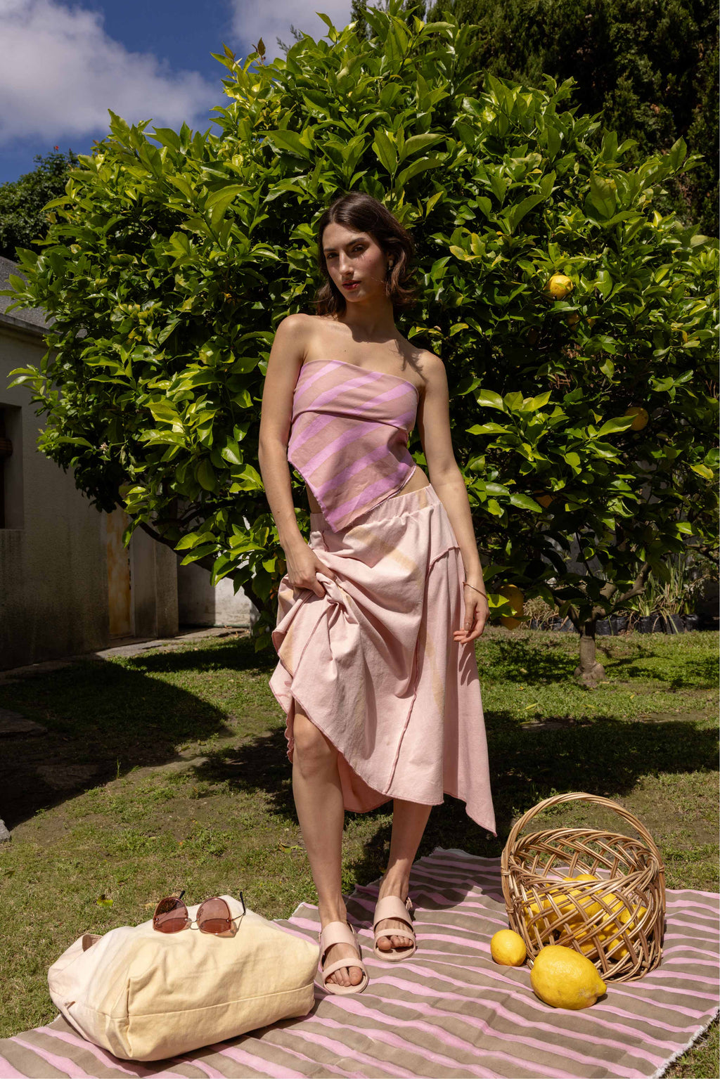 Falda Luna Rosa