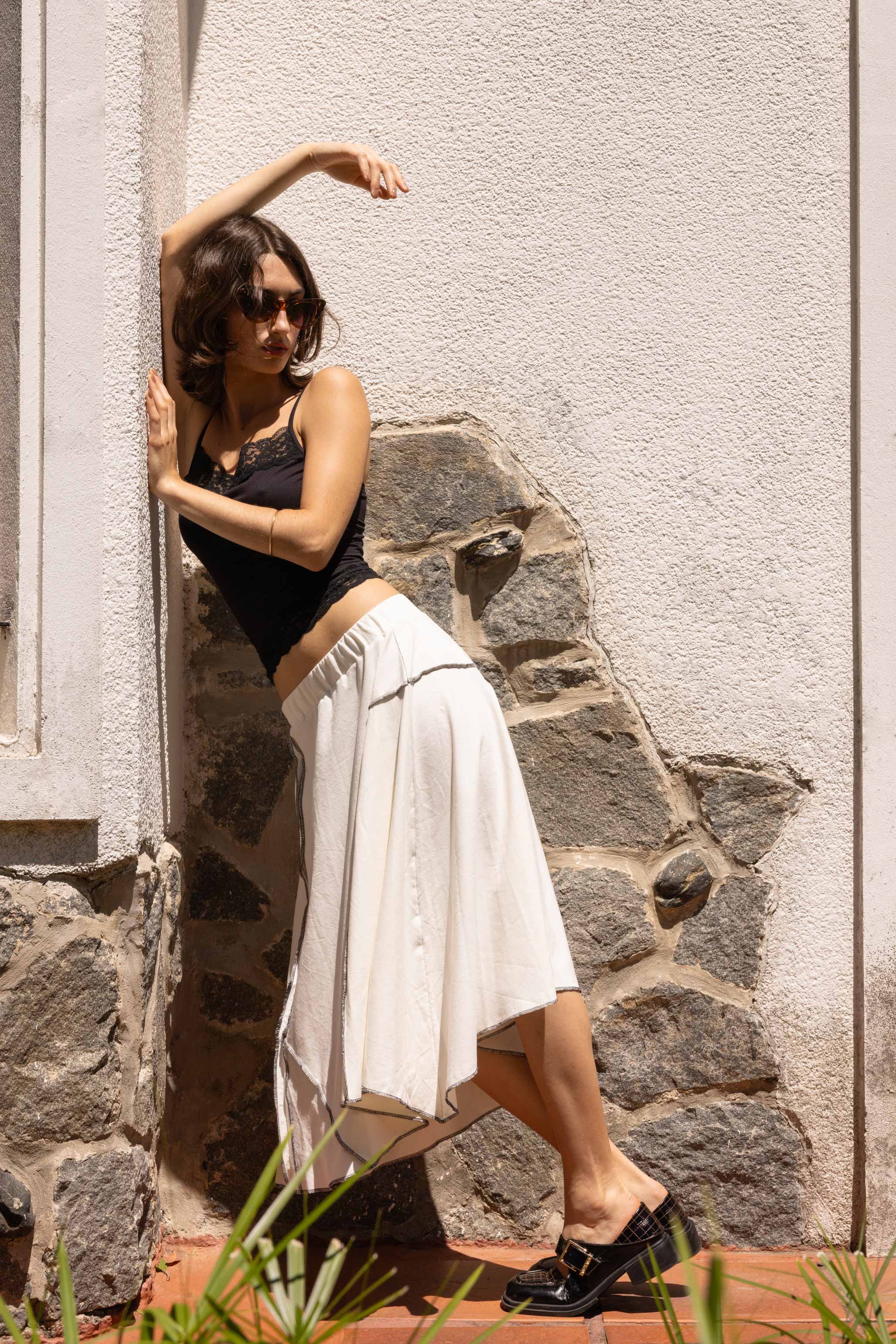 Falda Luna Natural