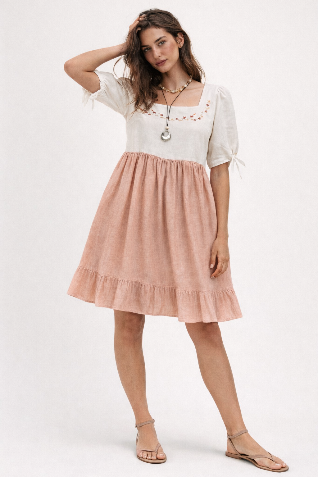 Vestido Lucero Bordado