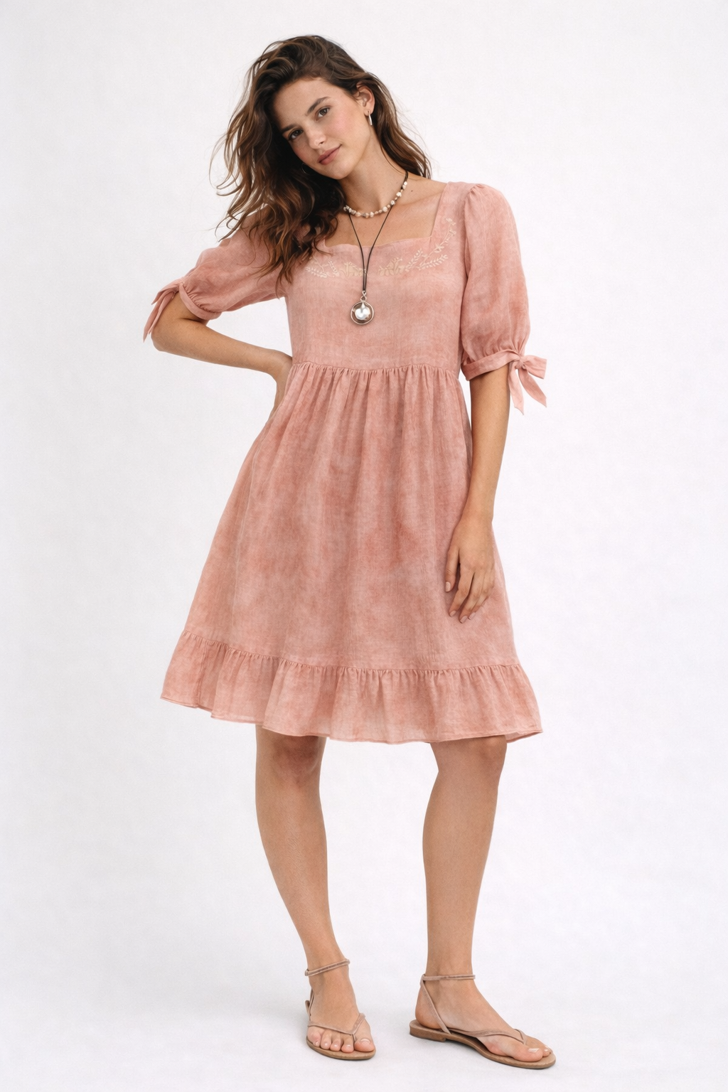 Vestido Lucero Bordado