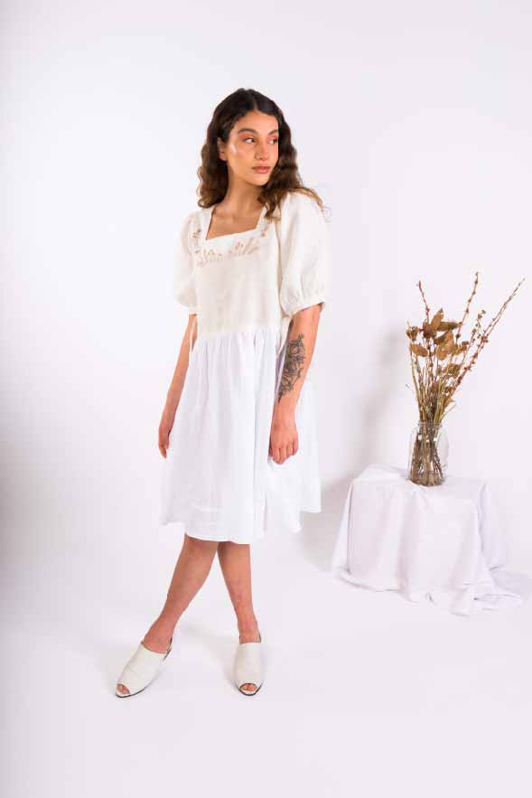 Vestido Lucero Bordado