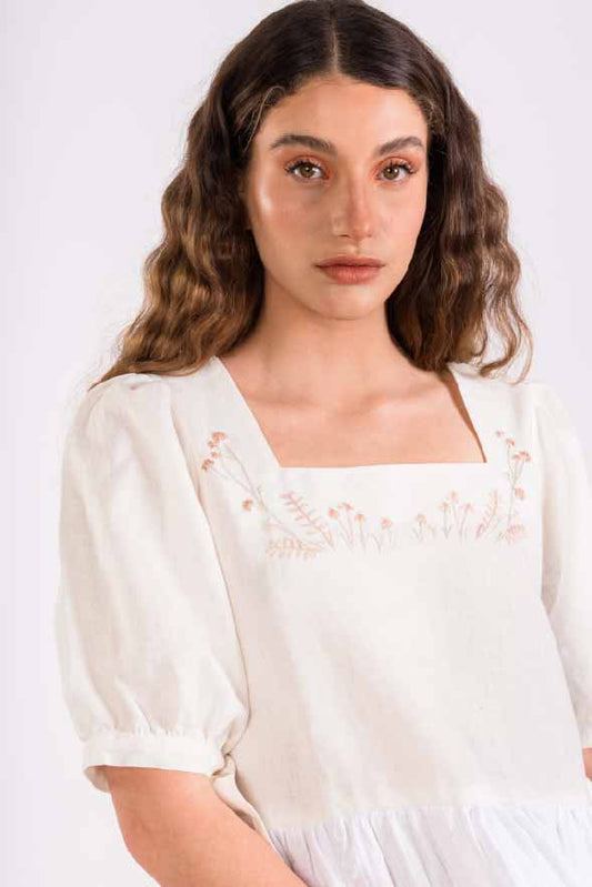 Vestido Lucero Bordado